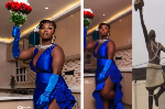 She really stole her pose from Okomfo Anokye - Charlie Dior slams Felicia Osei’s outfit