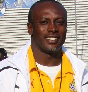 Black Satellites assistant coach, Yaw Preko
