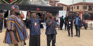 The representatives were spotted using supernatural abilities to fight off rain clouds