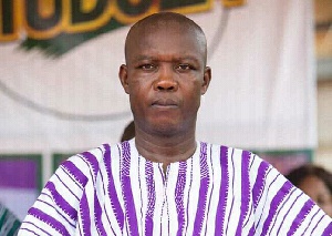 Bernard Ahiafor has been re-elected MP for Akatsi South Constituency