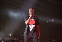 Patrons crowned rapper Sarkodie as the best performer for the night