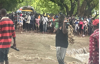 The major road linking the area to Navrongo and the Regional Capital has been cut off