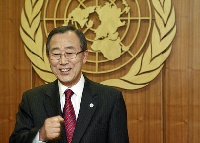 UN Secretary General, Ban Ki-Moon