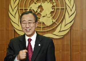 UN Secretary General, Ban Ki-Moon
