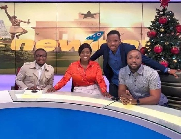 Some cast of popular TV series YOLO  got the chance to read news on TV3