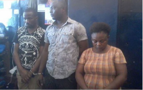 three suspected robbers apprehended