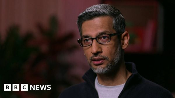 Alphabet boss Sundar Pichai has warned of some