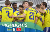 Sweden recorded huge win against Tunisia