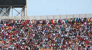 Massive turn out at the Essipong Stadium for the MTN FA Cup Final