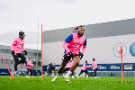 Watch as Antoine Semenyo hits the ground running in first Man City training session Watch as Antoine Semenyo hits the ground running in first Man City training session