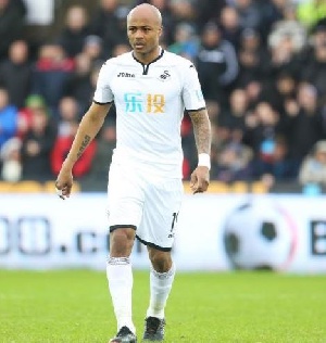 Dede Ayew i confident Swansea will not be relegated