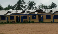 The current state of the school building