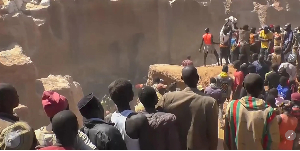 Artisanal gold mine collapse, Maradi region village of Dan Issa, Niger, 7 November 2021