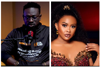 Media personality Kobby Kyei and actress Nana Ama McBrown