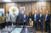 Mr Duker recieved a five-member delegation from Ansong Askew Company Limited at the ministry