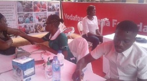 Many pregnant women took advantage and underwent free scanning during the exercise held in Berekum