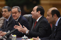 Abdel Fattah el-Sisi meets Xi Jinping in Beijing