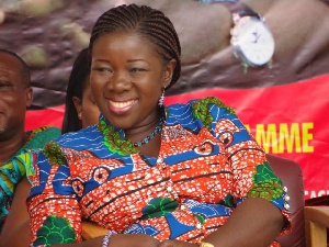 Mrs Elizabeth Ofosu-Adjare,the Minister of Tourism, Culture and Creative Arts