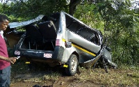The vehicle that was involved in the accident