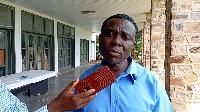 Mr Benjamin Mensah, Volta Regional Director for Land Use and Spatial Planning Authority (LUPSA)