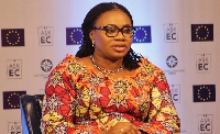 Charlotte Osei, former EC chairperson