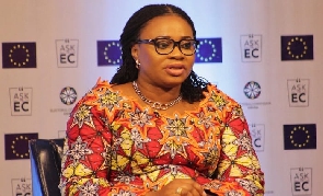 Charlotte Osei, former EC chairperson