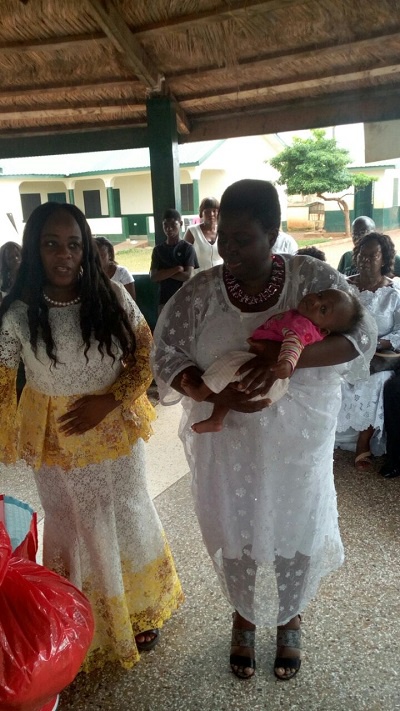 Modern Women of Wisdom Organization (MWOW) gives to 3-month- old orphan