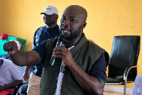 NDC's National Youth Working Committee Chairman, Okai Mintah