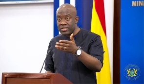 Minister for Information, Kojo Oppong Nkrumah