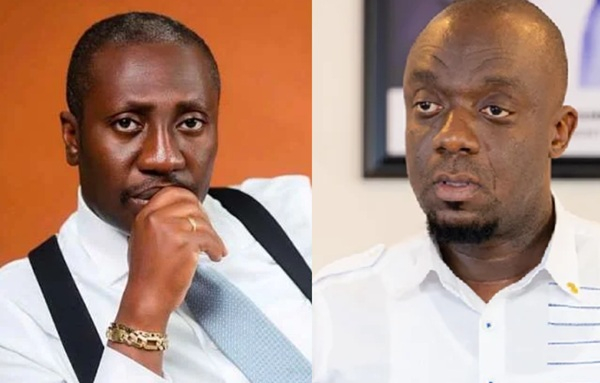 Alexander Afenyo-Markin (L) and Justin Kodua Frimpong (R)