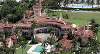 US President Donald Trump's Mar-a-Lago residence in Florida