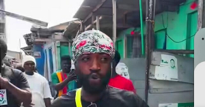 A file photo of a member of  Gadangbe United youth group