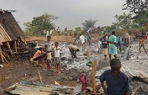 Over 500 residents of Apagya-Dagombaline in Kumasi have lost their homes.