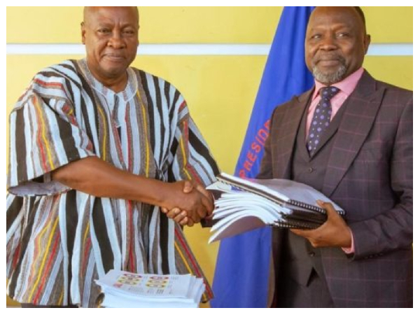 Mahama has referred the electoral violence report to the Attorney General (R) for legal review