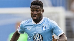 Ghanaian midfielder Kingsley Sarfo