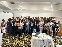 Dr Clement Apaak with the other participants in a group photo
