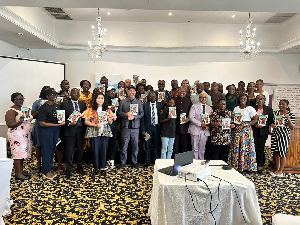Dr Clement Apaak with the other participants in a group photo
