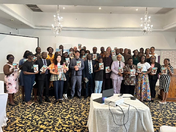 Dr Clement Apaak with the other participants in a group photo