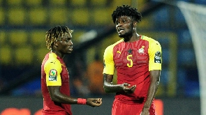 Late Christian Atsu and Thomas Partey