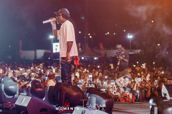 Stonebwoy performed at the 27th TGMAs Xperience Concert in Koforidua