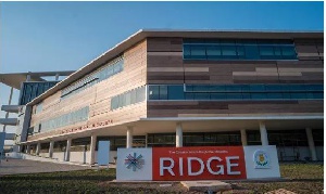The rehabilitated Greater Accra Regional Hospital, formerly Ridge Hospital