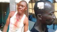 Two of the Police officers who were brutalised