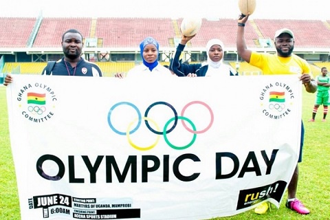 Ghana Rugby marks Olympics Day