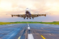 File photo of an airport runway