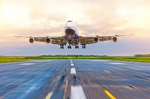 File photo of an airport runway