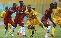 1-1 it ended between Ghana and Benin