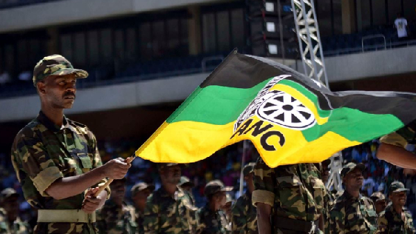 Veterans parade at the Orlando Stadium in Soweto