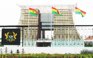 The Flagstaff House is the seat of government of Ghana