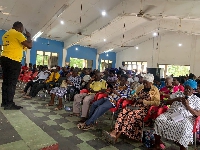 A cross section of customers at Adidome Community Forum