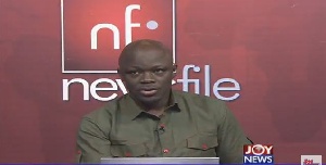 Samson Ayenini, host of NewsFile